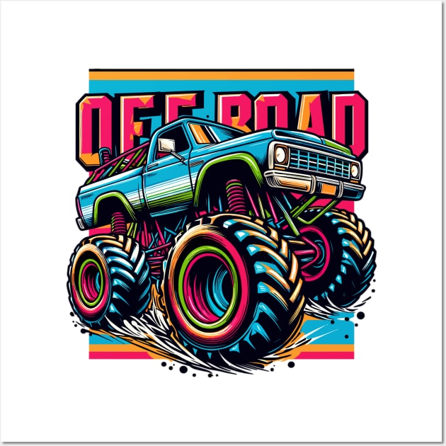 Off Road Wall Art by Vehicles-Art